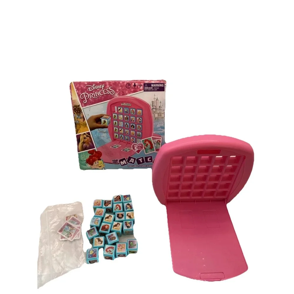 Disney Princess Match Game The‎ Crazy Cube Matching Game